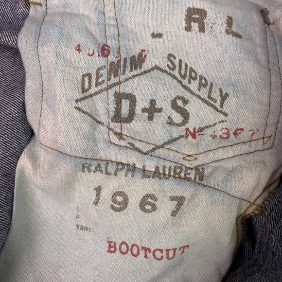 Ralph Lauren Denim & Supply Jeans Men's 40 x 30 Measures 42 x 32.5 Bootcut 1967 - Picture 8 of 15